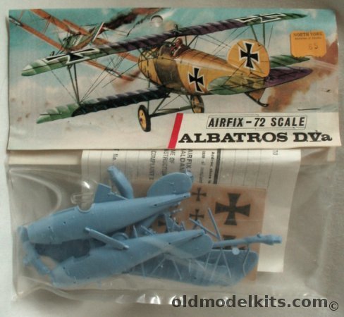 Airfix 1/72 Albatros D-Va (DVa) Bagged, 90 plastic model kit